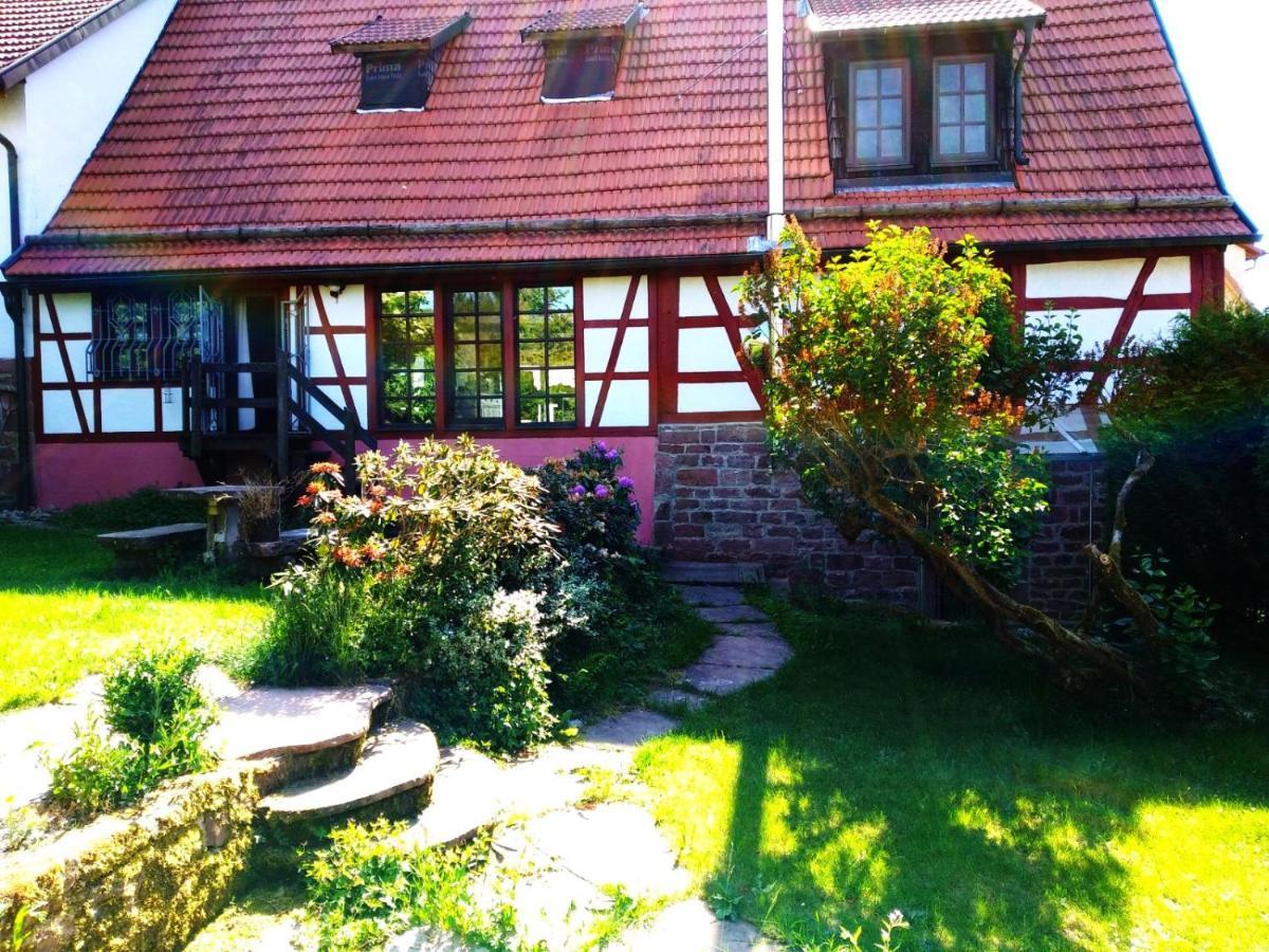 Ferienhaus Marre - Mit Grill, Feuerstelle Und Gartensauna Waldbrunn  Ngoại thất bức ảnh