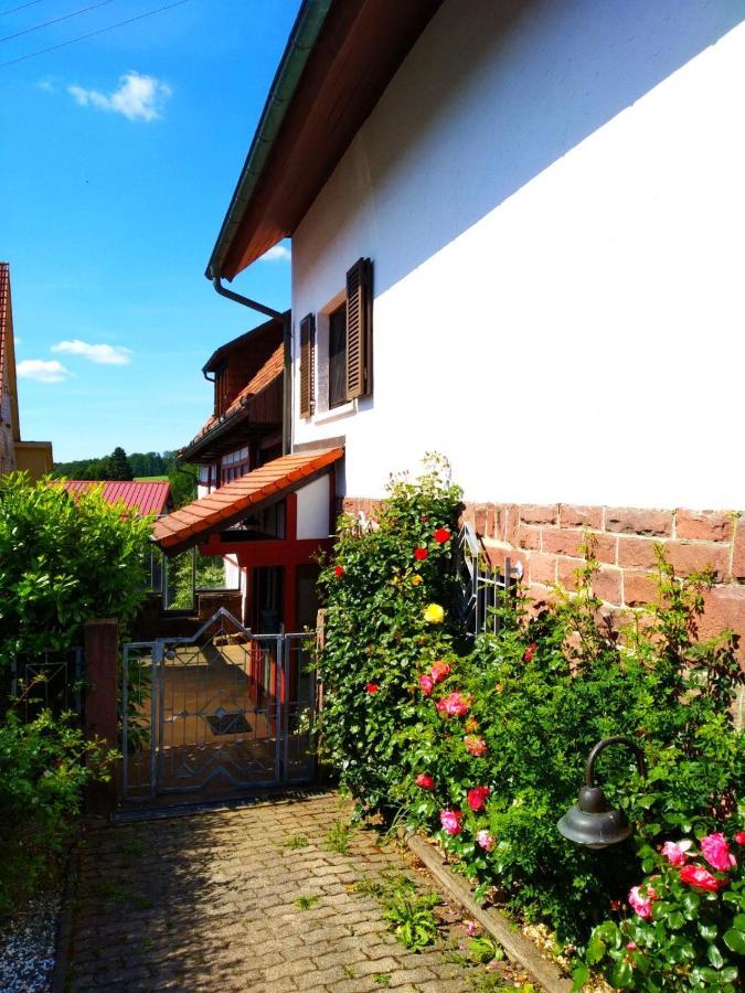 Ferienhaus Marre - Mit Grill, Feuerstelle Und Gartensauna Waldbrunn  Ngoại thất bức ảnh