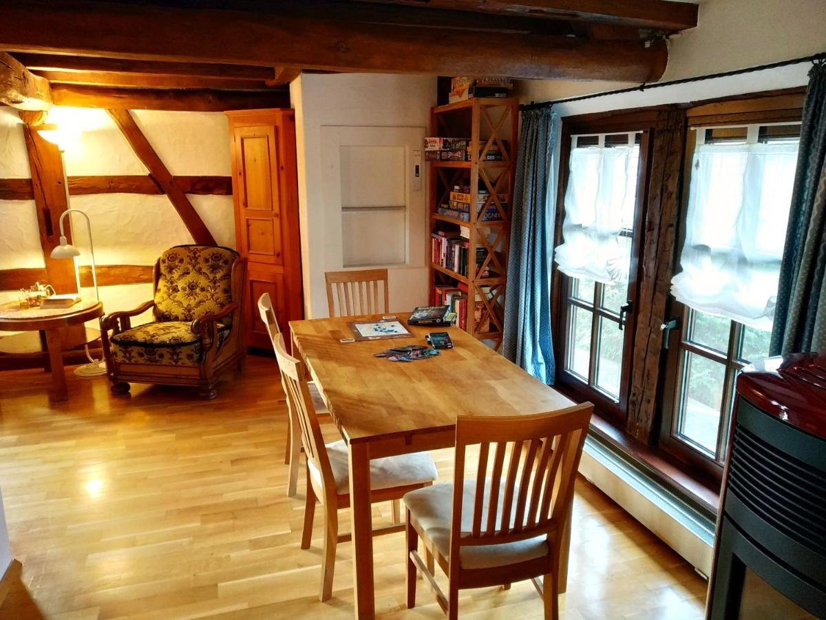 Ferienhaus Marre - Mit Grill, Feuerstelle Und Gartensauna Waldbrunn  Ngoại thất bức ảnh