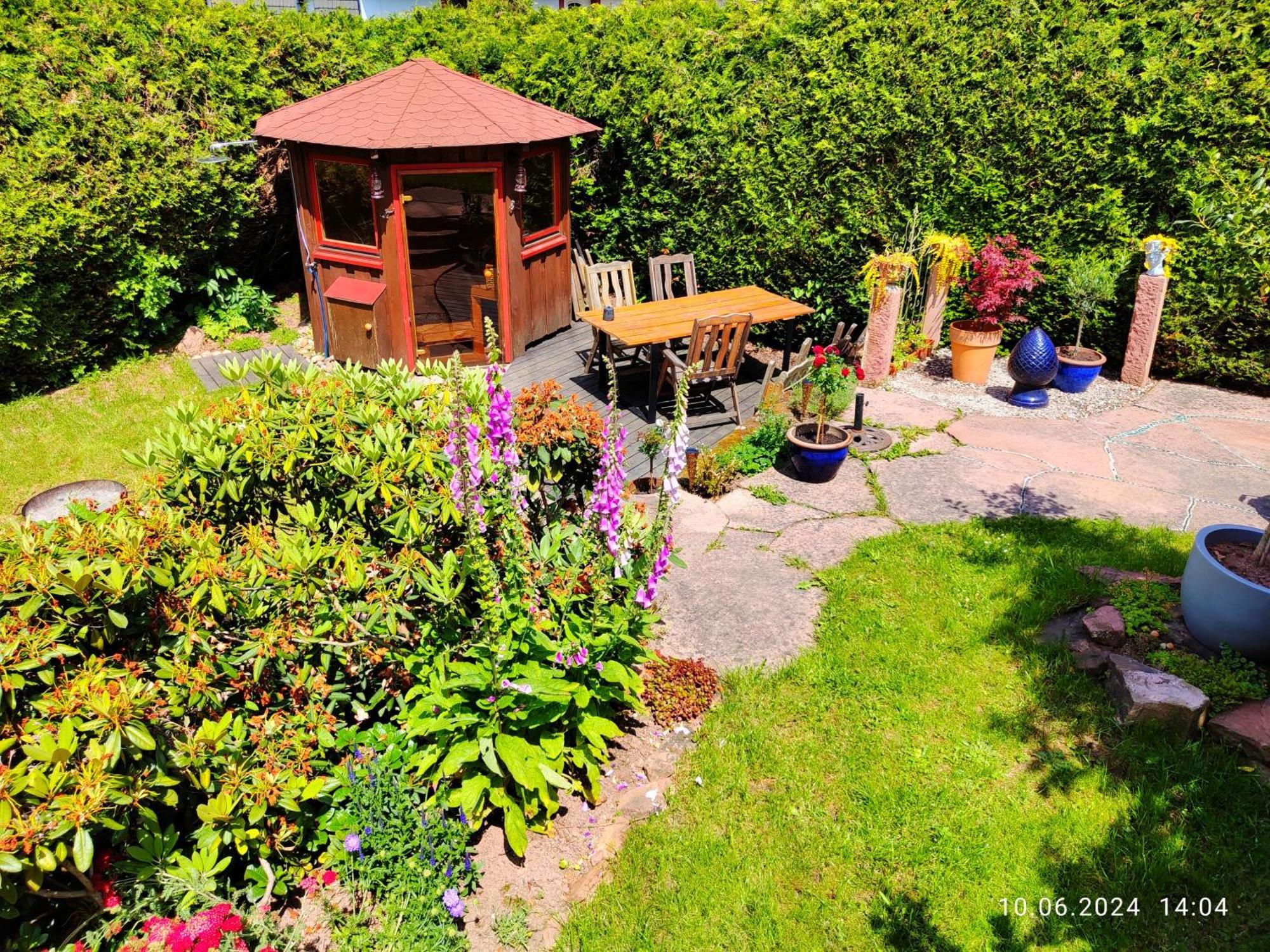 Ferienhaus Marre - Mit Grill, Feuerstelle Und Gartensauna Waldbrunn  Ngoại thất bức ảnh